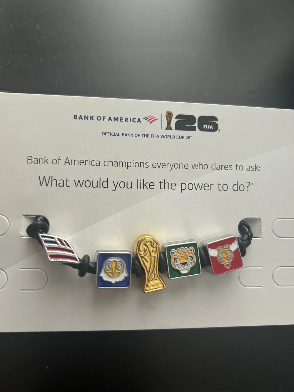 FIFA 2026 World Cup Charm Bracelet - Multicolor - Picture 1 of 2